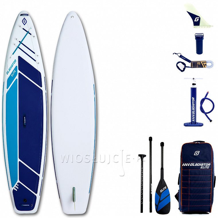 Deska SUP GLADIATOR ELITE 11'2 TOURING z wiosłem