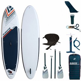 Deska SUP GLADIATOR ORIGIN 10'6 SC COMBO z wiosłem laminatowym - pompowany paddleboard S22/S23 (594021)