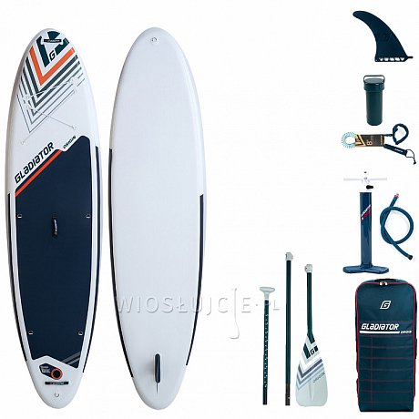 Deska SUP GLADIATOR ORIGIN 10'6 SC COMBO z wiosłem laminatowym - pompowany paddleboard S22/S23 (594021)