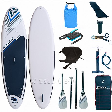 Deska SUP GLADIATOR ORIGIN 10'8 SC COMBO z wiosłem - pompowany paddleboard S22/S23 (594045)