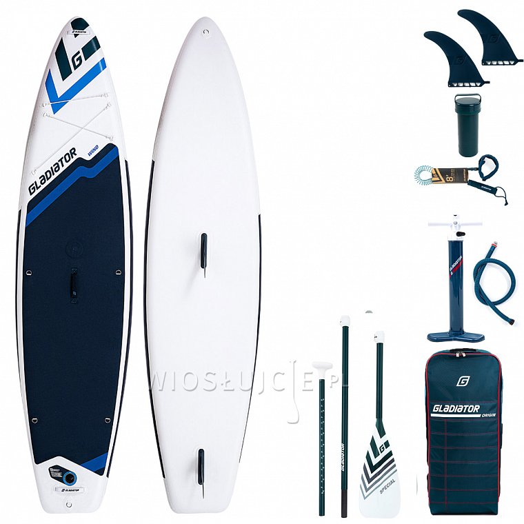 Paddleboard GLADIATOR WindSUP 11'6  SC - nafukovací paddleboard a windsurfing