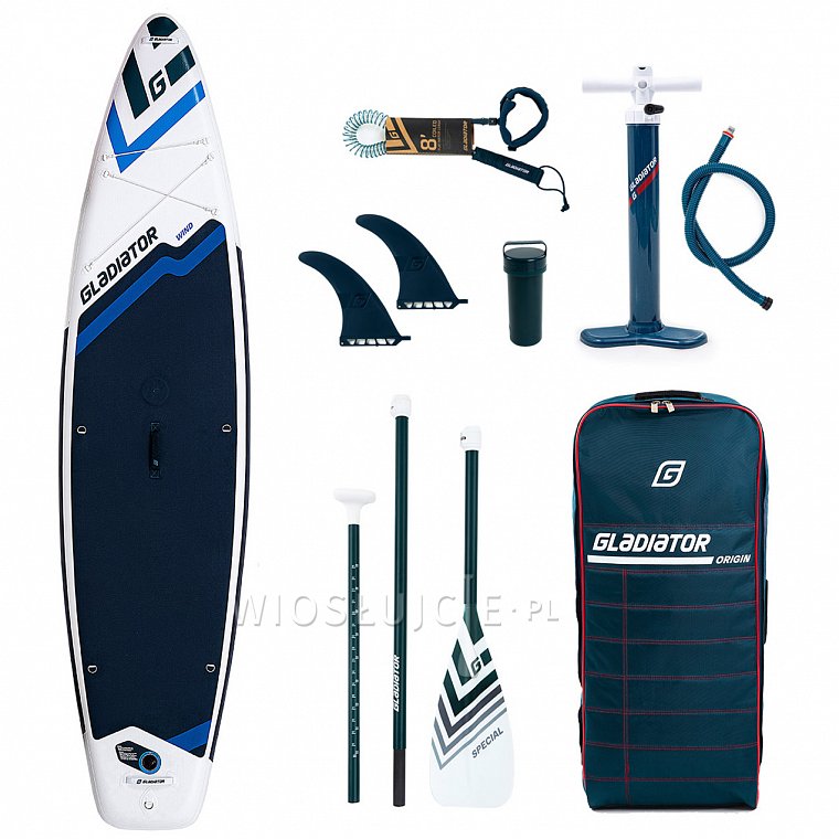 Paddleboard GLADIATOR WindSUP 11'6  SC - nafukovací paddleboard a windsurfing