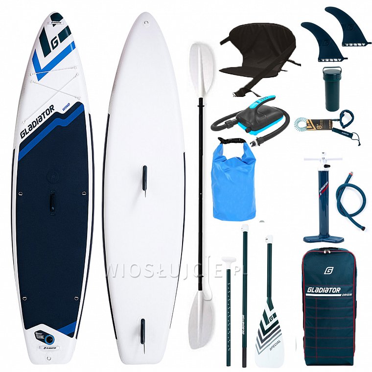 Paddleboard GLADIATOR WindSUP 11'6  SC - nafukovací paddleboard a windsurfing