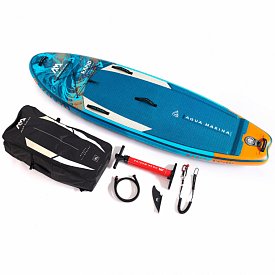 Deska SUP AQUA MARINA RAPID 9’6″ - pompowany paddleboard rzeczny model 2022/2023