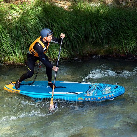 Deska SUP AQUA MARINA RAPID 9’6″ - pompowany paddleboard rzeczny model 2022/2023