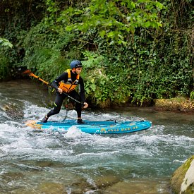 Deska SUP AQUA MARINA RAPID 9’6″ - pompowany paddleboard rzeczny model 2022/2023