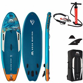 Deska SUP AQUA MARINA RAPID 9’6″ - pompowany paddleboard rzeczny model 2022/2023