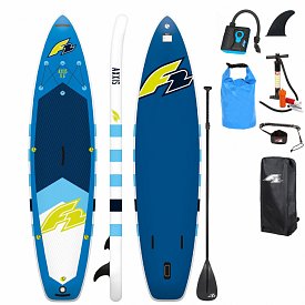 Deska SUP F2 AXXIS 11'6 BLUE z wiosłem - pompowany paddleboard