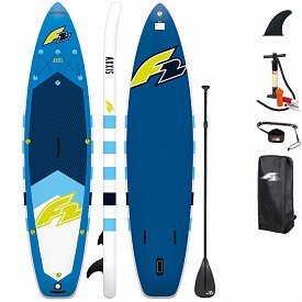 Deska SUP F2 AXXIS 12'2 BLUE z wiosłem - pompowany paddleboard