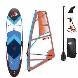 Zestaw WindSUP F2 PEAK WINDSURF 10'8 BLUE + pędnik STX PowerKid - pompowany paddleboard