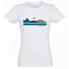 T-shirt bawełniany damski PADDLEFASHION.COM WHITE