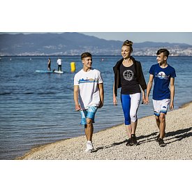 T-shirt bawełniany męski PADDLEFASHION.COM BLUE