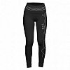 Legginsy sportowe damskie PADDLEBOARDING BLACK - długie