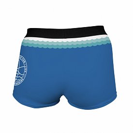 Spodenki damskie elastyczne PADDLEBOARDING BLUE