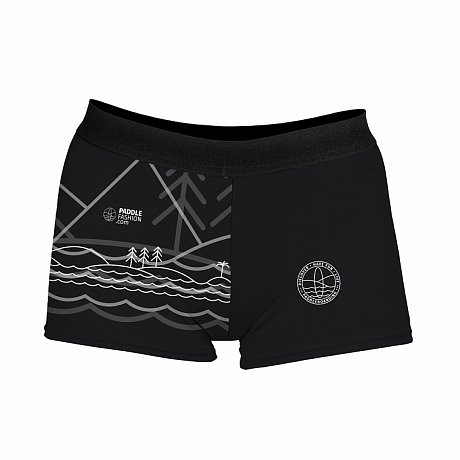 Spodenki damskie elastyczne PADDLEBOARDING BLACK