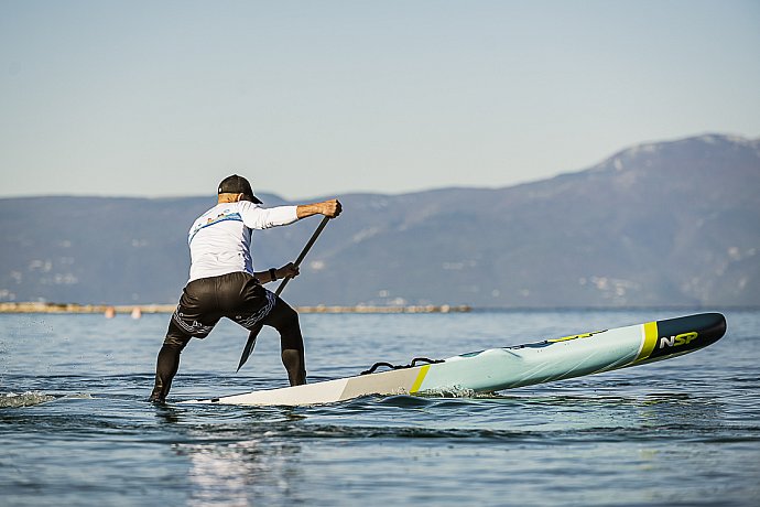 Spodenki męskie PADDLEBOARDING BLACK - luźny krój