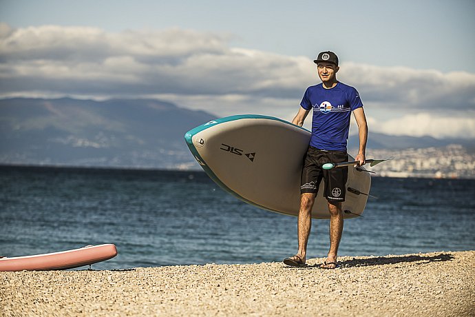 Japonki PADDLEBOARDING Black - klapki do wody