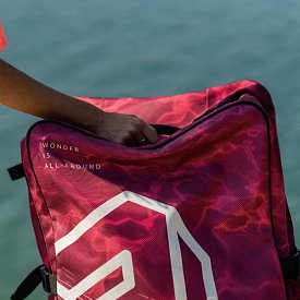 Plecak transportowy AQUA MARINA PREMIUM 90l RASPBERRY na kółkach