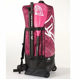 Plecak transportowy AQUA MARINA PREMIUM 90l RASPBERRY na kółkach