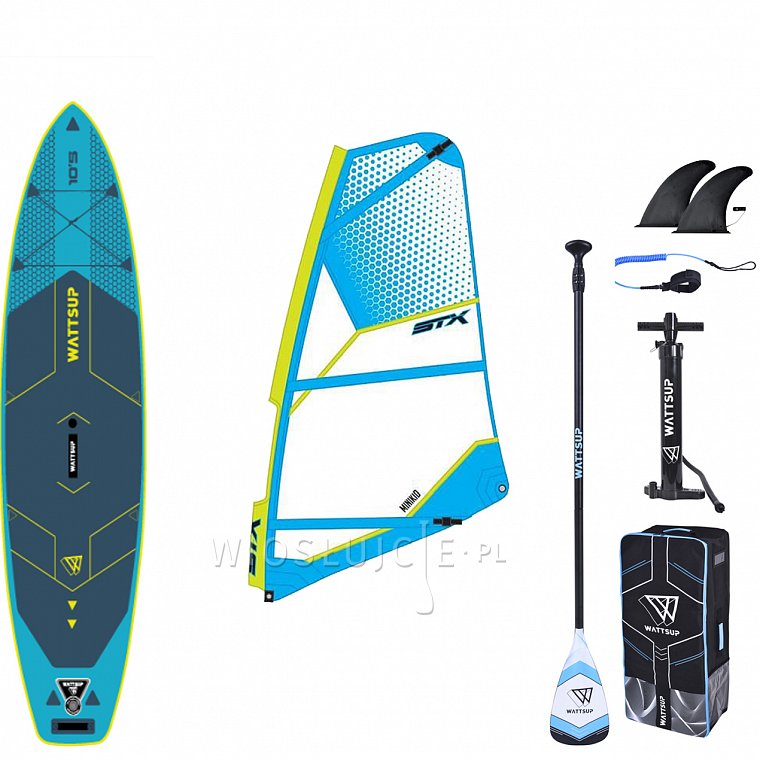 Paddleboard WATTSUP  MAKO 10'5'' WINDSUP - nafukovací paddleboard s pádlem