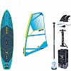 Zestaw windsurfingowy WATTSUP  MAKO 10'5'' WINDSUP - pompowany SUP z wiosłem i pędnikiem STX