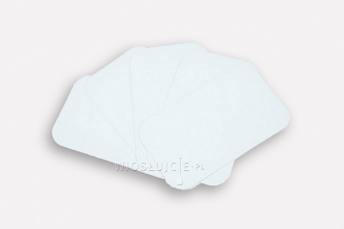 Białe łatki - do pompowanych desek SUP