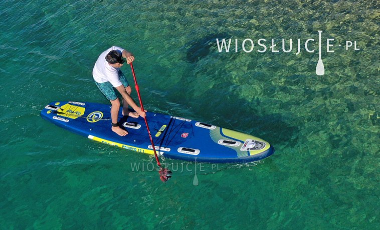 Deska SUP COASTO CRUISER 13'1 z wiosłem - pompowany paddleboard