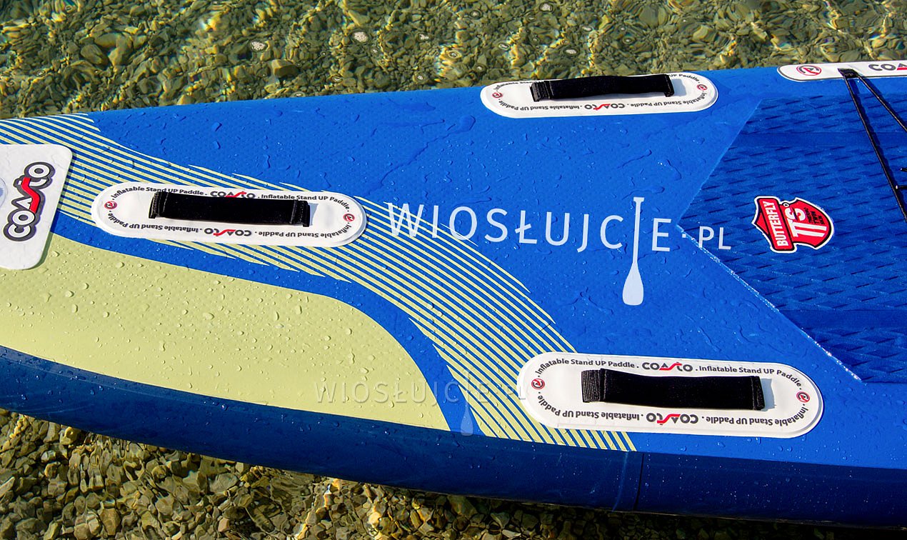 Deska SUP COASTO CRUISER 13'1 z wiosłem - pompowany paddleboard