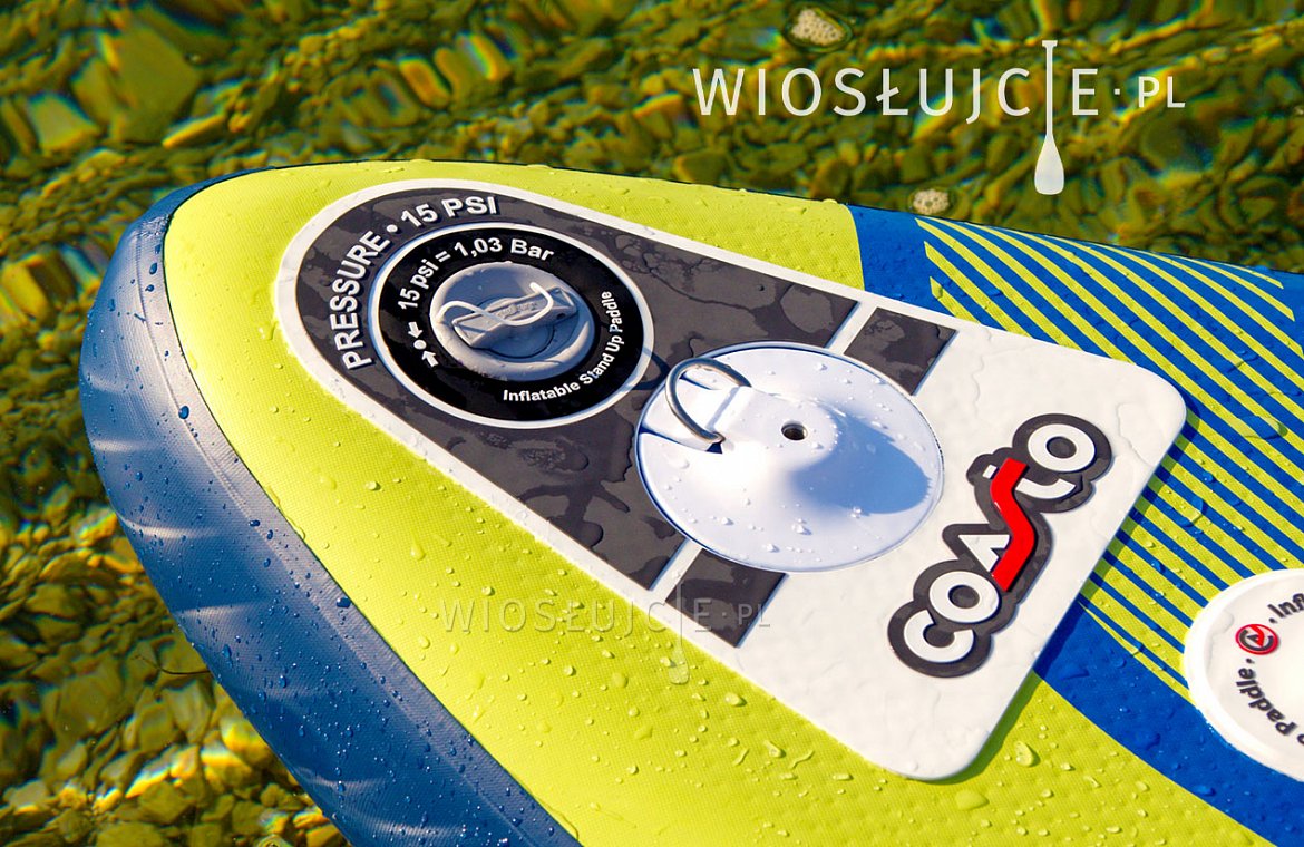 Deska SUP COASTO CRUISER 13'1 z wiosłem - pompowany paddleboard