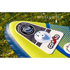 Deska SUP COASTO CRUISER 13'1 z wiosłem - pompowany paddleboard