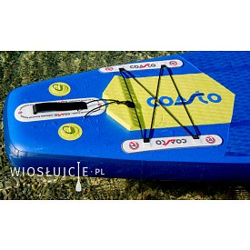 Deska SUP COASTO CRUISER 13'1 z wiosłem - pompowany paddleboard