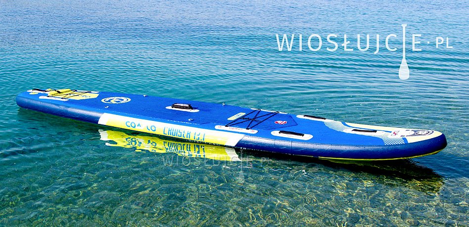 Deska SUP COASTO CRUISER 13'1 z wiosłem - pompowany paddleboard