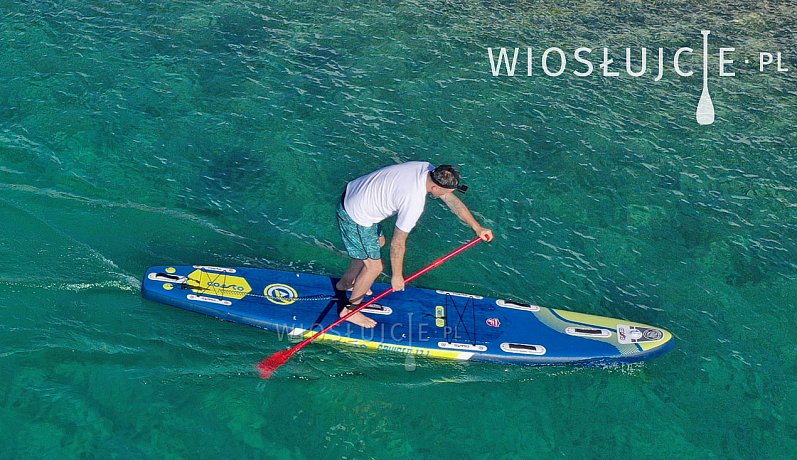 Deska SUP COASTO CRUISER 13'1 z wiosłem - pompowany paddleboard