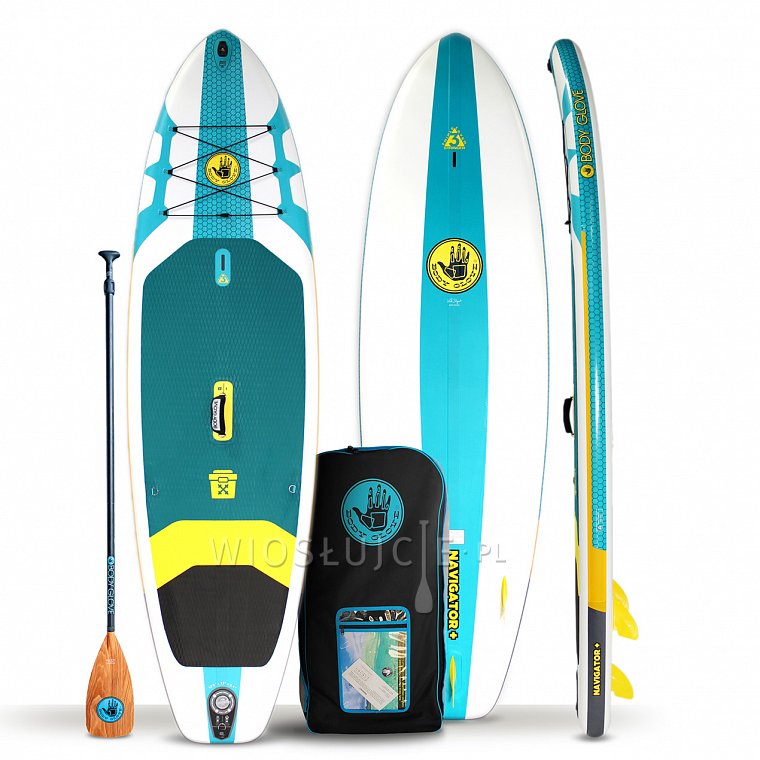 Deska SUP BODY GLOVE Navigator+ 11'0 z wiosłem - pompowany paddleboard
