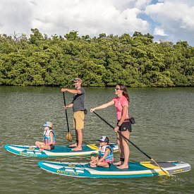 Deska SUP BODY GLOVE Navigator+ 11'0 z wiosłem - pompowany paddleboard