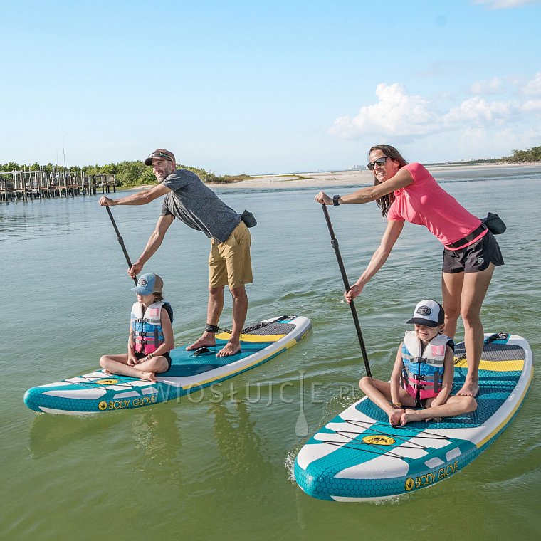 Deska SUP BODY GLOVE Navigator+ 11'0 z wiosłem - pompowany paddleboard