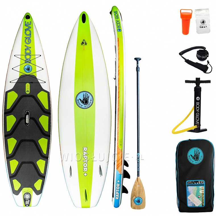 Deska SUP BODY GLOVE Raptor+ 10'8 z wiosłem - pompowany paddleboard