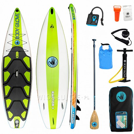 Deska SUP BODY GLOVE Raptor+ 10'8 z wiosłem - pompowany paddleboard