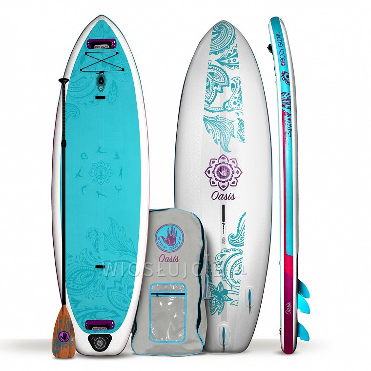 Deska SUP BODY GLOVE OASIS 11'0 z wiosłem - pompowany paddleboard