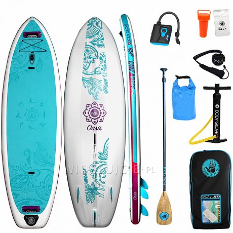 Deska SUP BODY GLOVE OASIS 11'0 z wiosłem - pompowany paddleboard