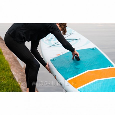 Deska SUP MOAI ALLROUND 10'6 z wiosłem - pompowany paddleboard