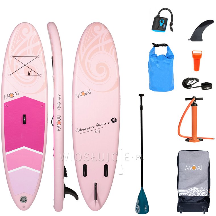 Deska SUP MOAI ALLROUND 10'6 Women's Series - pompowany paddleboard