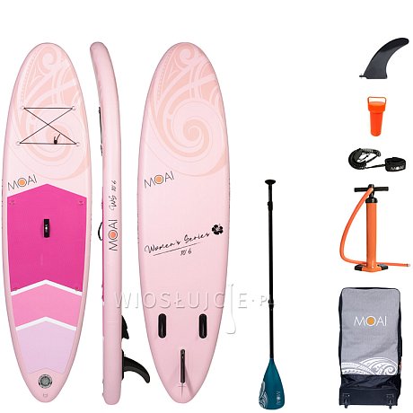 Deska SUP MOAI ALLROUND 10'6 Women's Series - pompowany paddleboard