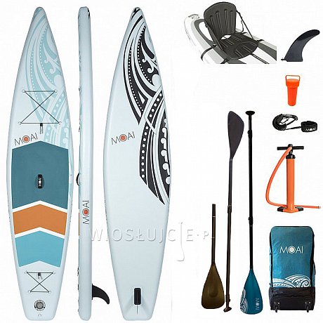 Deska SUP MOAI TOURING 12'6 - pompowany paddleboard