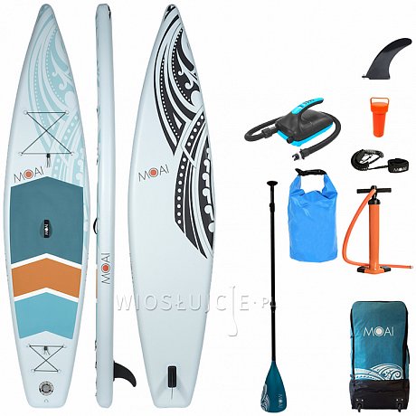 Deska SUP MOAI TOURING 12'6 - pompowany paddleboard