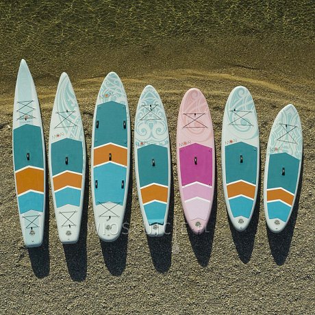 Deska SUP MOAI ALLROUND 11'0 z wiosłem - pompowany paddleboard