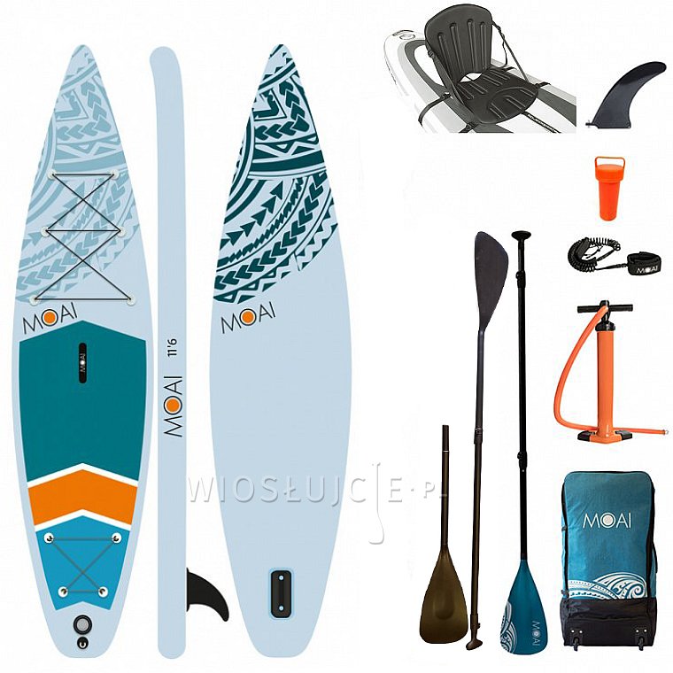 Paddleboard MOAI Touring 11'6 - nafukovací paddleboard