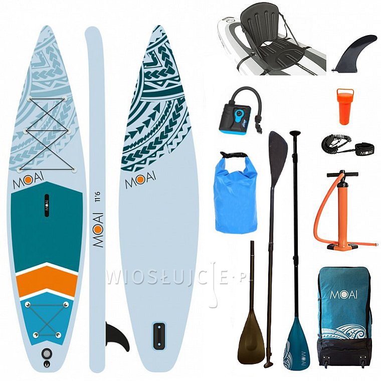 Paddleboard MOAI Touring 11'6 - nafukovací paddleboard