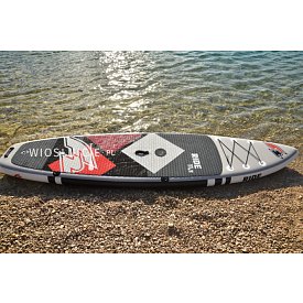 Deska SUP F2 RIDE 10'5 RED z wiosłem - pompowany paddleboard i opcja na windsurfing