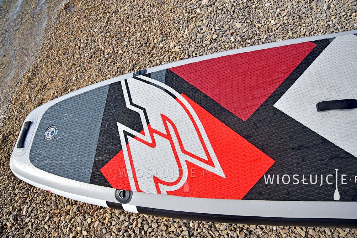 Deska WindSUP F2 RIDE 10'5 RED z wiosłem - pompowany paddleboard i opcja na windsurfing